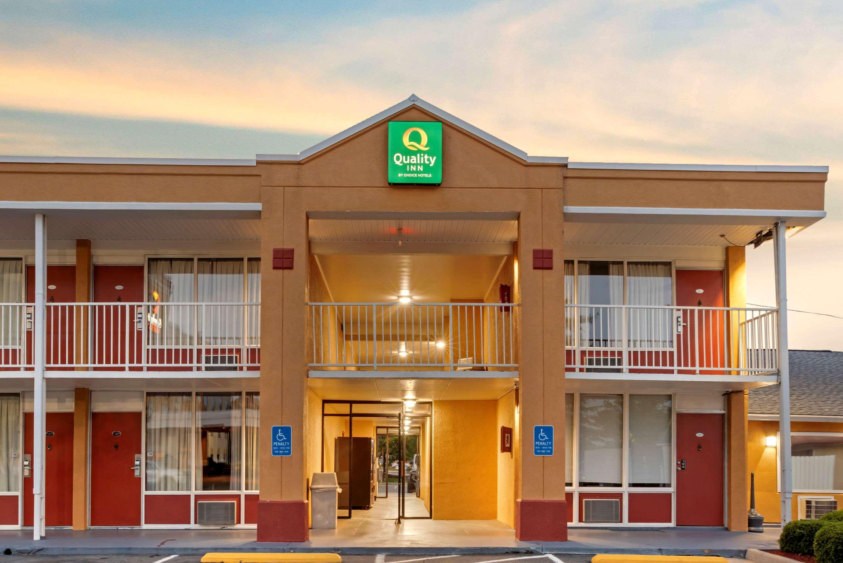 Quality Inn Fredericksburg Near Historic Downtown Dış mekan fotoğraf