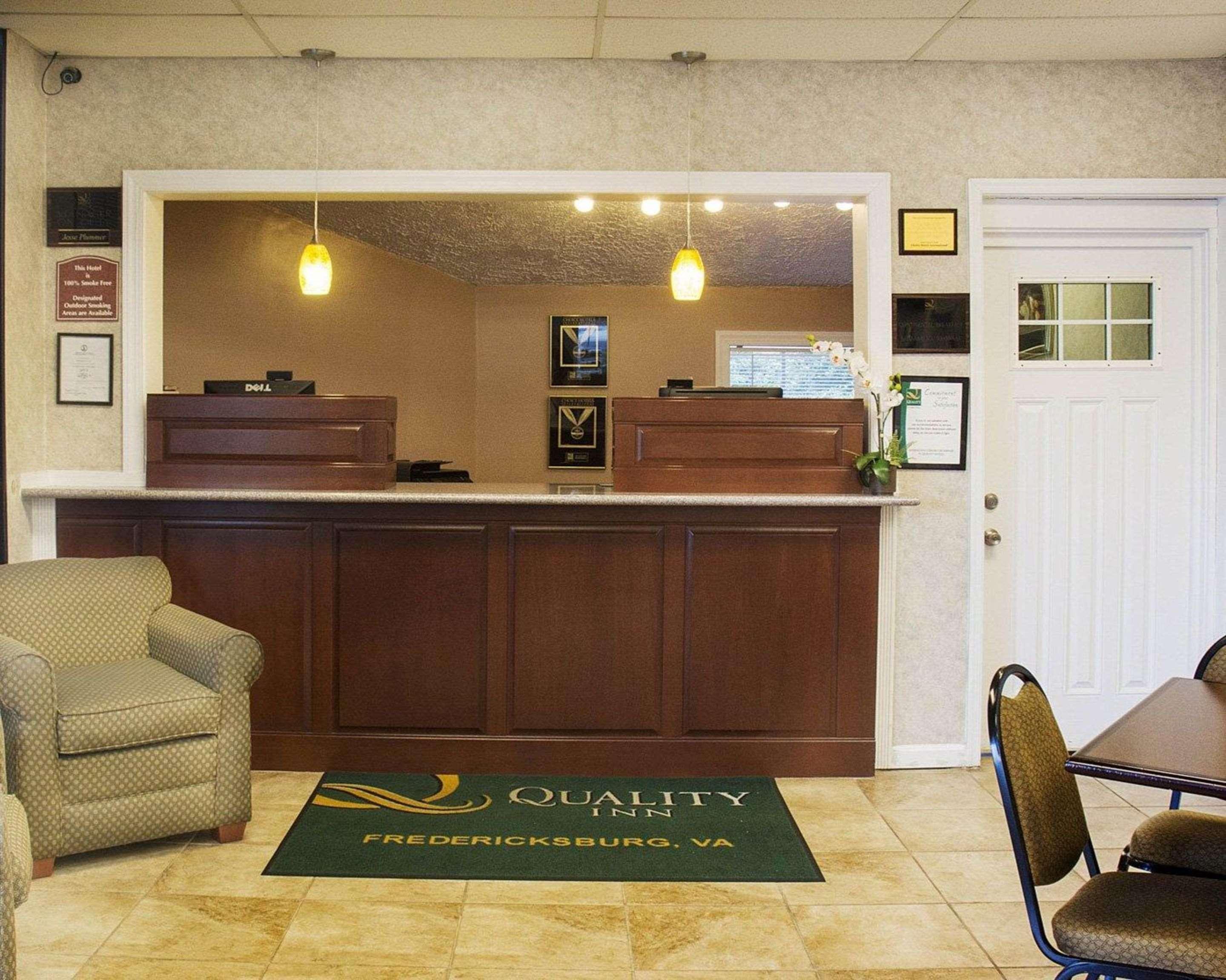 Quality Inn Fredericksburg Near Historic Downtown Dış mekan fotoğraf