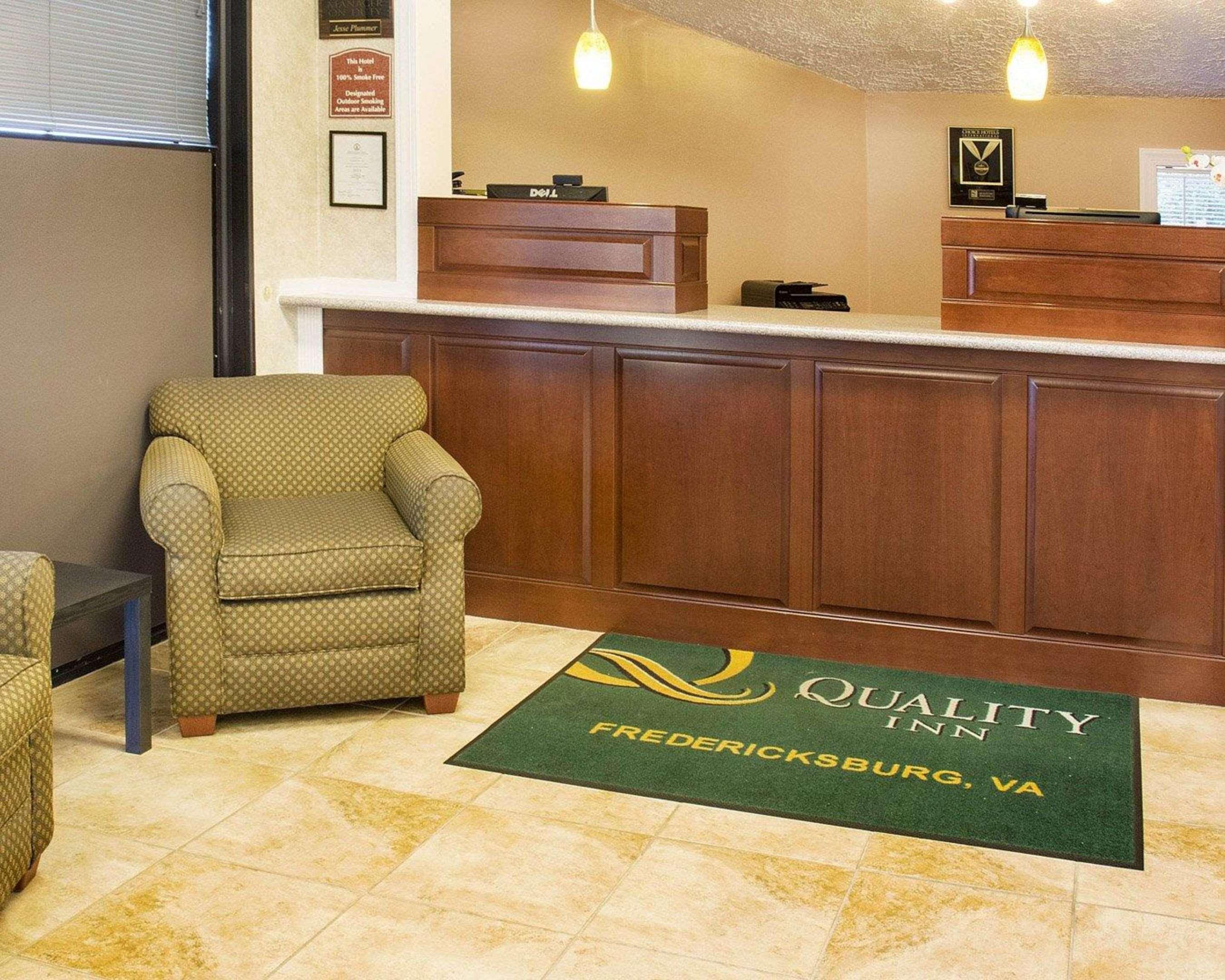 Quality Inn Fredericksburg Near Historic Downtown Dış mekan fotoğraf