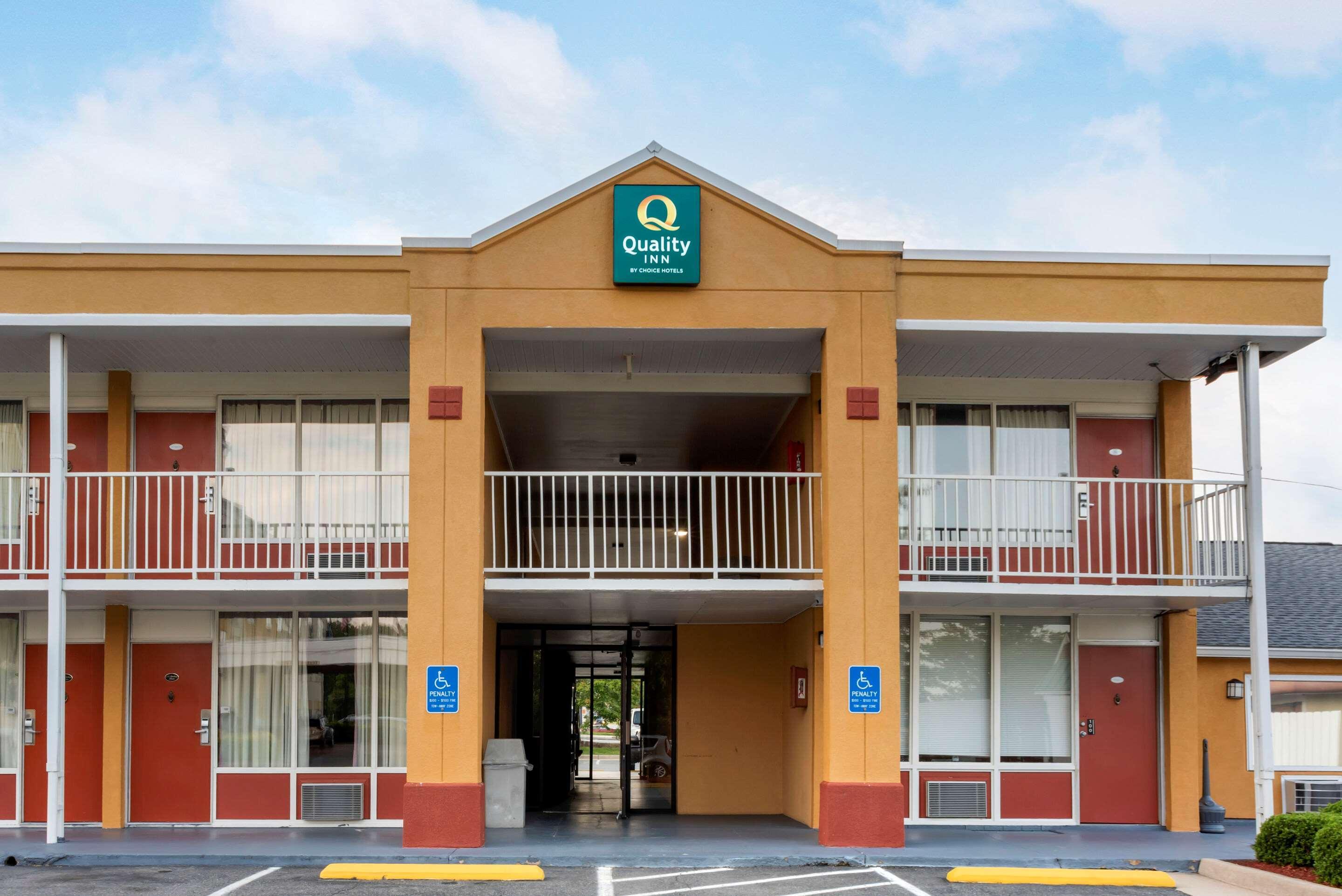 Quality Inn Fredericksburg Near Historic Downtown Dış mekan fotoğraf